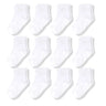 12 Pairs/Lot Non Slip Toddler Socks  with Grip for Boys Girls Baby Infants Kids Anti Skid Cotton Crew Socks 1-7Years