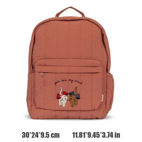 Children Backpacks KS Brand Kids Schoolbag Toddler Kindergarten Backpack Vintage Style Boys Girls School Bags Baby Travel Bag