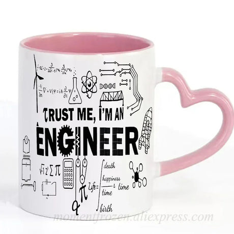 Engineer Cups Mechanic Coffee Mugs Scientific Technical Office Coworker Gifts Ceramic Coffeeware Tea Teaware Driver Drinkware