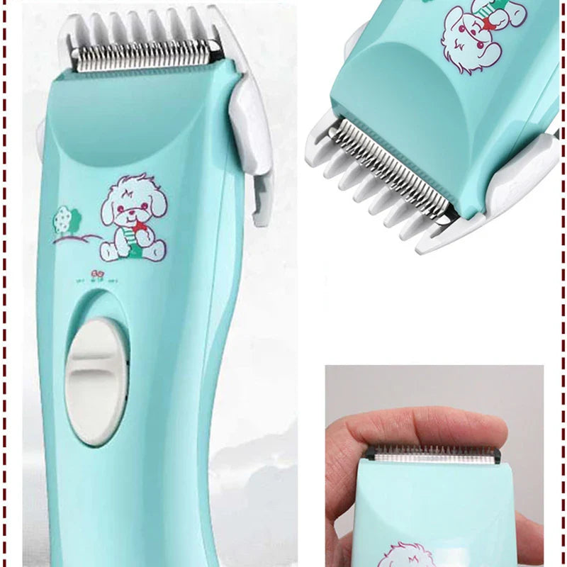 Baby Hair Trimmer Electric Hair Clipper USB Baby Shaver Cutting Baby Care Cutting Remover Rechargeable Quietkids Hair Cutting