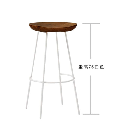 Modern Nordic Bar Stools Nordic Home Nordic Design Chair Office Luxury Taburetes Altos Cocina Interior Decoration