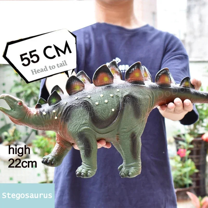 Super Big Soft Dinosaur Toys Tyrannosaurus Rex Model Brachiosaurus Jurass Puppets Shark Dinosaur Park Worlds Toy for Boys Kids