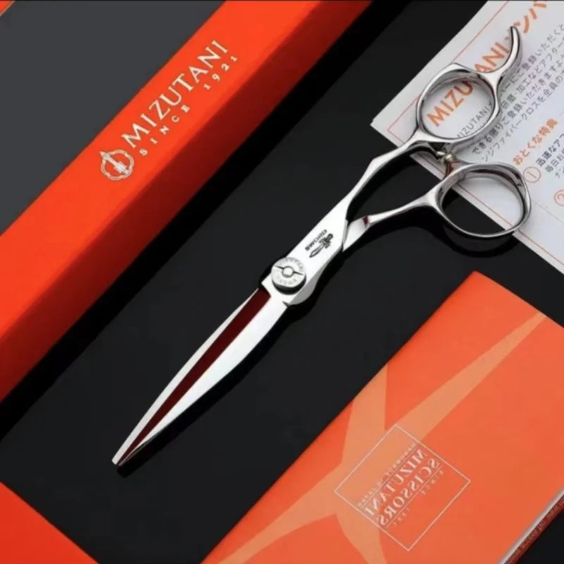 Mizutani Hairdressing Scissors VG10 6-7 Inch Thinning Haircutting Tools Haircut Set