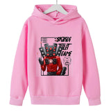 Skibidi Toilet Hoodie Hot Game Kids Cartoon Sweatshirts Tops Casual Boys Girls Pullovers Long Sleeve Children Sportwear