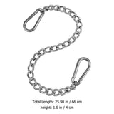 Stainless Steel Hanging Chain with Snap Hooks Hammock Chain Swing Chair Sandbags Punching Porch Tire Swings Hanger Bag