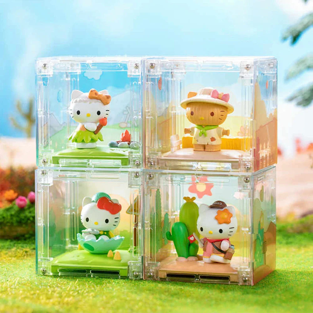 Hello Kitty Blind Box Sanrio Fantasy Journey Cartoon Model Mystery Figurine Toys Anime Figures Kawaii Cute Birthday Girls Gift