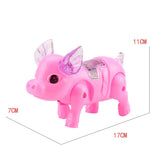 Pink Color Funny Electronic Toys Cute Electric Walking Pig Toy with Light Musical Kids Children Birthday Gift Toys Robot Dog Top