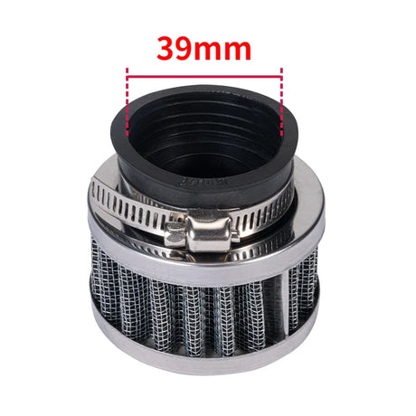 Motorcycle Air Filter 28-60mm High Flow Sports Intake ATV Pit Dirt Bike for Honda Kawasaki Yamaha 50mm Moto Air Filters Systems