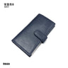 Custom Letters Men Genuine Leather Long Card Wallet Large Capacity Women Card Holder Multi Pockets Card Bag