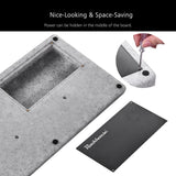 Guitar Pedal Board Rockhouse Guitar Effects Pedal Board Sturdy PE Plastic Guitar Pedalboard Case Guitar Pedal Guitar Accessories