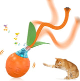 Interactive Cat Toy,3 Working Modes Irregular Motion Trajectory Cat Toys for Indoor Cats Self Play,Stimulates Cats Senses Funny