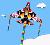 free shipping children plane kite string line for kids fighter kite outdoor toys wind kite parachute new kite aircraft accessory