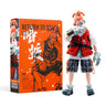 21cm Anime Warrior Doll Action Figurine Model Toys Kits Short Hair  Action Figure Figurine PVC Collection Model Doll Toys