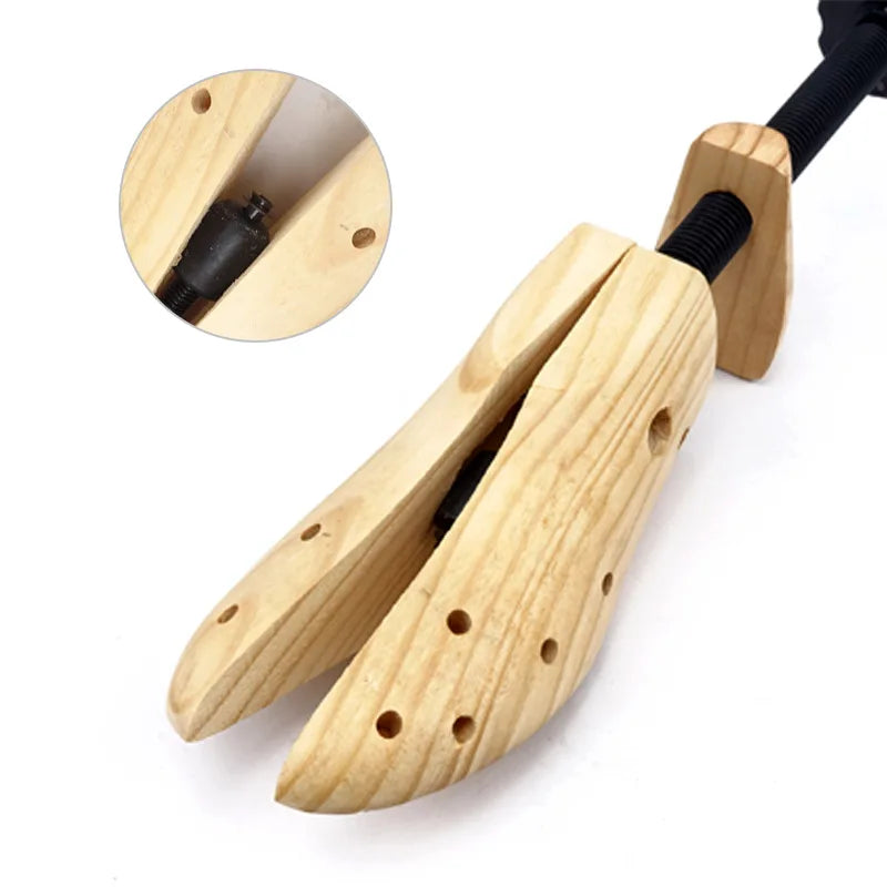 Shoe Stretcher Wooden Shoes Tree Shaper Rack Wooden Adjustable Man Women Flats Pumps Boot Shaper Rack Expander Trees Size S/M/L