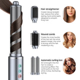 Professional Hair Dryer 5 In 1 Hair Styler Hot Air Brush High Speed Blow Dryer Air Blower Brush Automatic Hair Curling Iron