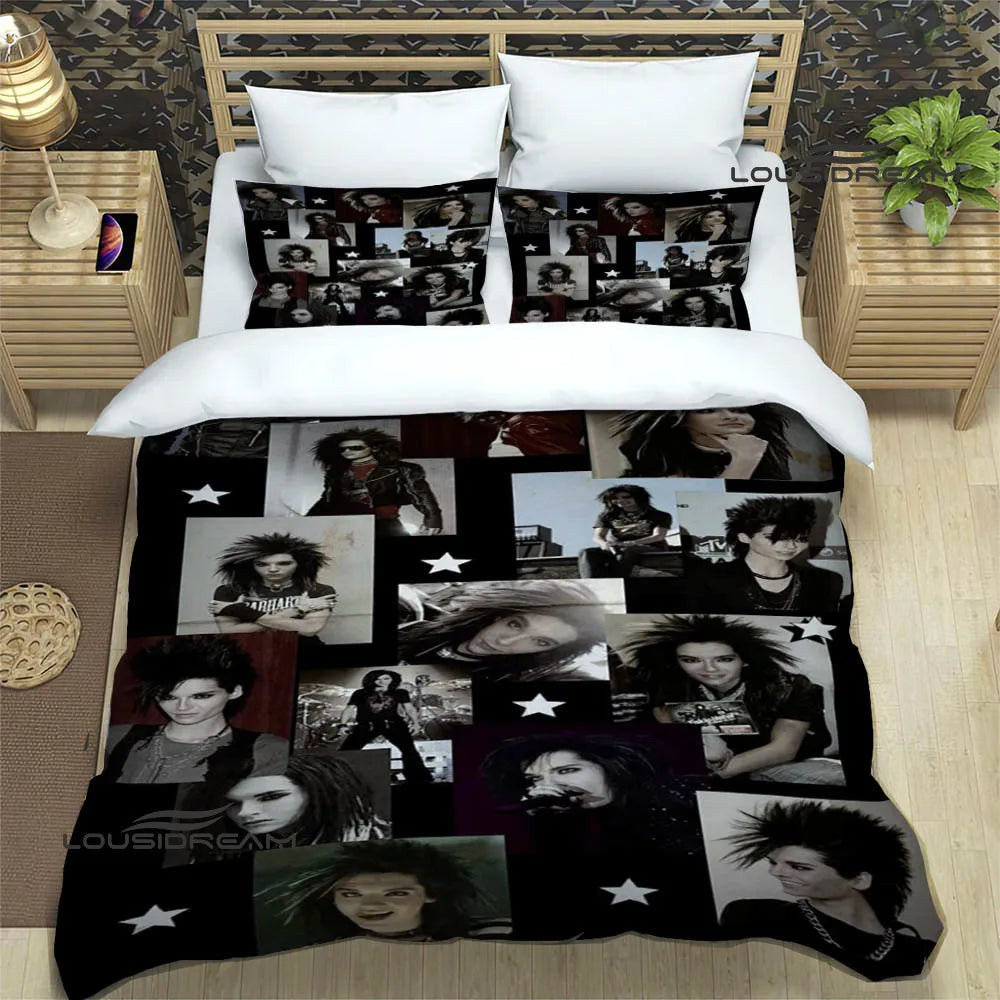 Tokio Hotel band printed Bedding Sets exquisite bed supplies set duvet cover bed comforter set bedding set luxury birthday gift