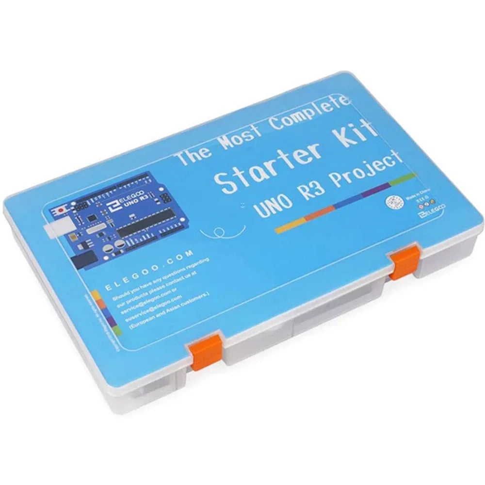 ELEGOO Arduino UNO R3 Project Most Complete Starter Kit with Tutorial Compatible with Arduino IDE (63 Items)