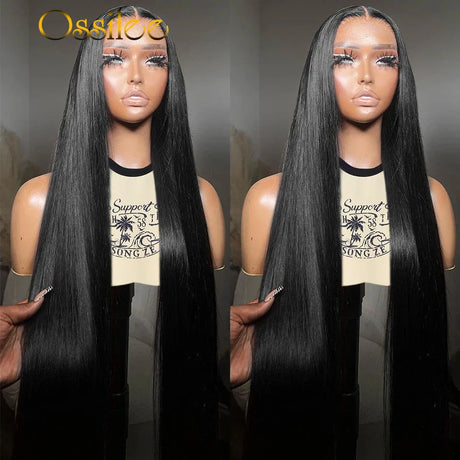 Glueless Wig Human Hair Ready to Wear Transparent 13x4/13x6 Lace Front Human Hair Pre Plucked Pre Cut 5X5 Lace Closure Wig