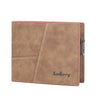 New Short Men s Slim Card Holder PU Leather Male Men's Wallet Frosted Short Ticket Tolder Multi-card Coin Purse