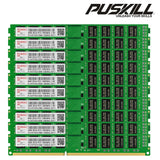 10 PCS PUSKILL Desktop Memoria Ram DDR3 8GB 4GB 2GB 1.5V 240 Pin PC3 1600MHz 1333MHz Udimm Memory Wholesale