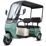 enclosed 3wheel amazon electric tricycles 2024 with cab motorcycle with passenger seat for disabled rickshaw battery car