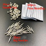 50 Pcs Micro Mole Removal Pen Needle Caps Thick Needle For Sweep Spot Mole Freckle Plasma Point Machine Tips Beauty Equipment