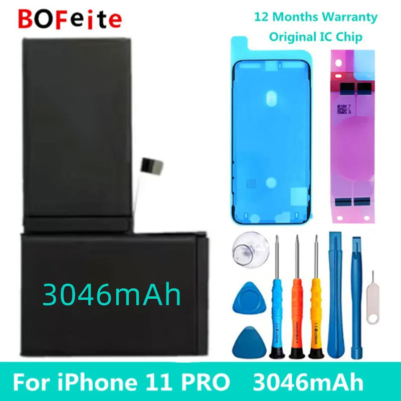 Original 0 Cycle Replacement Bateria for IPhone 6 6S 7 8 Plus X XR XS Max 11 12 MINI 13 14 Pro Max Mobile Phone Battery