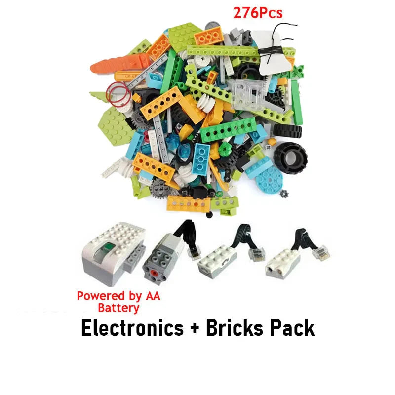 280Pcs/Set EV3 STEM WeDo 2.0 Robotics Construction Set Building Blocks Compatible with 45300 Wedo 2.0 Educational DIY Toys