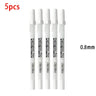 5 Pack White Comics Waterproof Marker Tire Marker Permanent Marker Painting Supplies Stationery Office Supplies