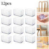 12Pcs Non-Slip Table Chair Leg Silicone Cap Pad Furniture Table Feet Cover Floor Protector Non-slip ////////////////////////////