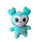 10cm lovelys twice Plush Korean Super Star Plush Toys Cartoon Animal TWICE Momo Doll Keychain Pendant Keybuckle Children's gifts