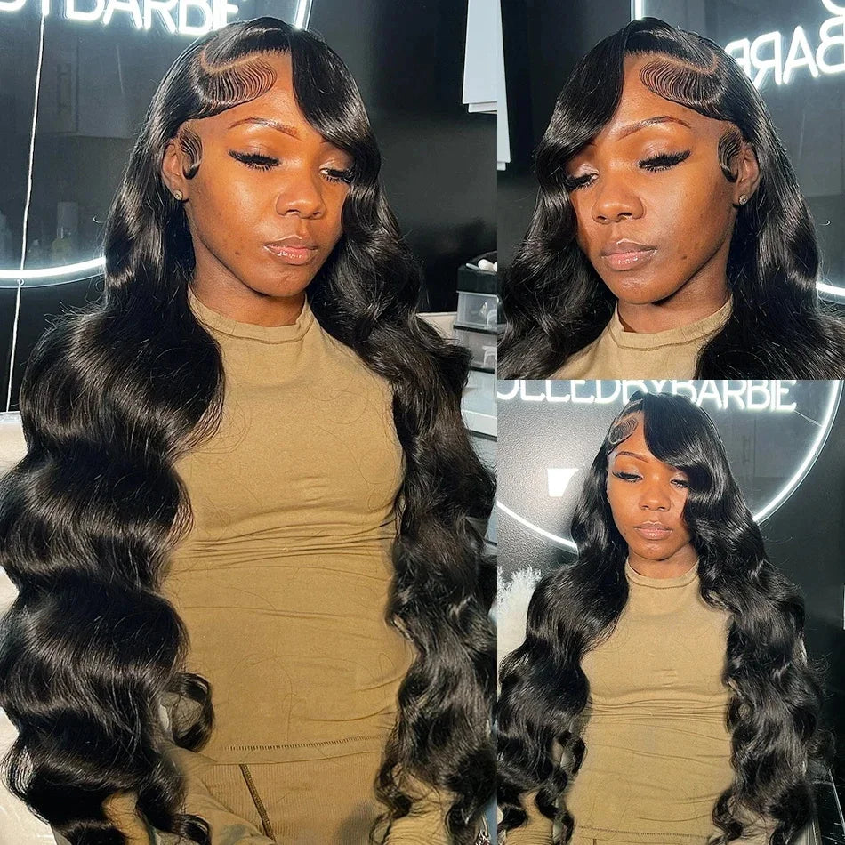 On Fleek Official Body Wave Hd Lace Front Wig 13x4 13x6 30 40 Inch 4x4 Lace Closure Wig Transparent Human Hair Lace Frontal Wig