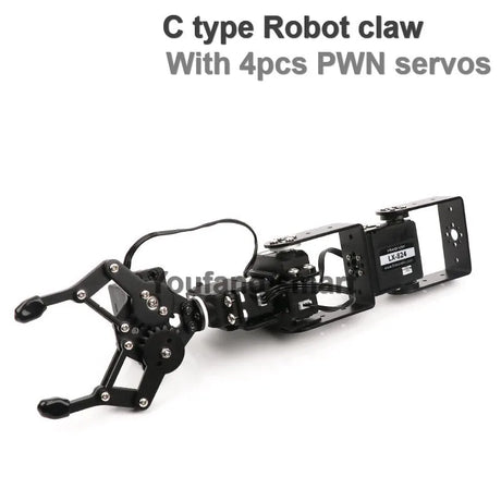 4 dof Robot Claw Clamp PWN/BUS Servo 500g Load Mechanical Arm For ESP32/Arduino Robot DIY Kit Programmable Toy Robot Starter Kit