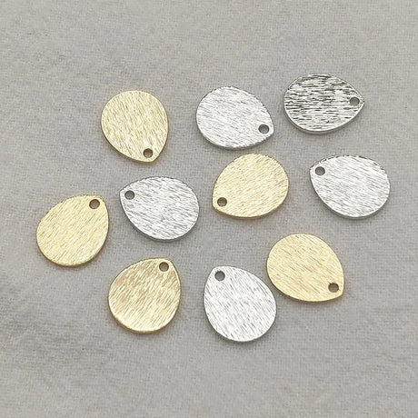 New Arrival! 12x10mm 100pcs Brass Pendants Drop Charm For Handmade Necklace Earrings DIY Parts,Jewelry Findings & Components