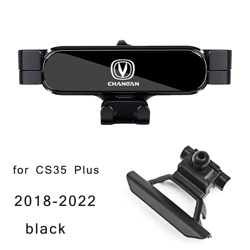 Car Phone Holder For Changan CS35 CS75 Plus 2022 2021 2019 Car Styling Bracket GPS Stand Rotatable Support Mobile Accessories