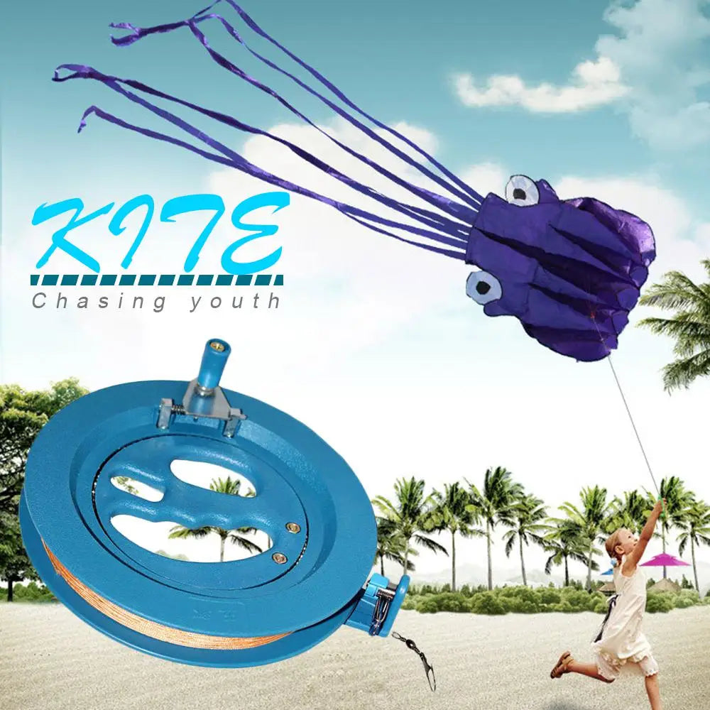 1~5PCS 16cm Kite Reel ABS Plastic Blue Kite Reel Grip Machine Kites & Accessories Pizies Single Unisex Diamond Winder Flying