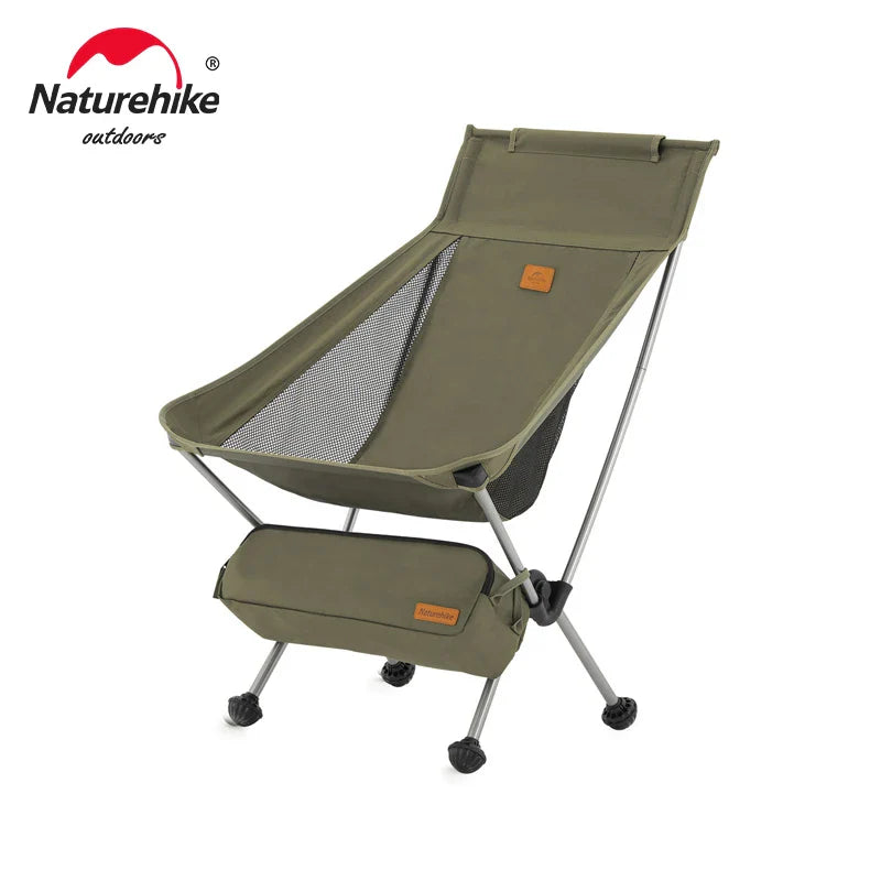 Naturehike Camping Chair YL08 YL09 YL10 Chairs Portable Ultralight Chair Outdoor Folding Chair Fishing Chair Picnic Beach Chair