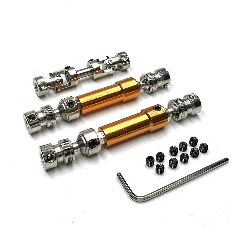 MN128 MN86 MN86S MN86K MN86KS MN G500 3pcs Metal Drive Shaft CVD Driveshaft 1/12 RC Car Upgrade Parts Accessories