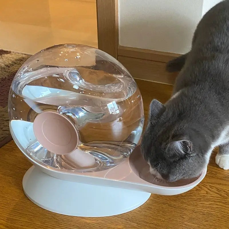 2.8 L Pet Automatic Feeder Large Drinking Bowl Cat Puppy Water Fountain Water Bowl for Dogs Pet Feeding and Watering Supplies