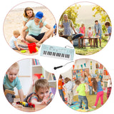 37 Keys Kids Electronic Piano Organ keyboard with Microphone Education Toys Musical Instrument Children Boy Girl Gifts