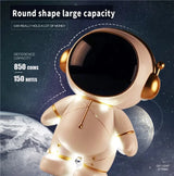 Money Box Astronaut Children Gift Creative DIY Light String Night Light Cartoon Toy Piggy Bank Money Safe Money Saving Box Gift