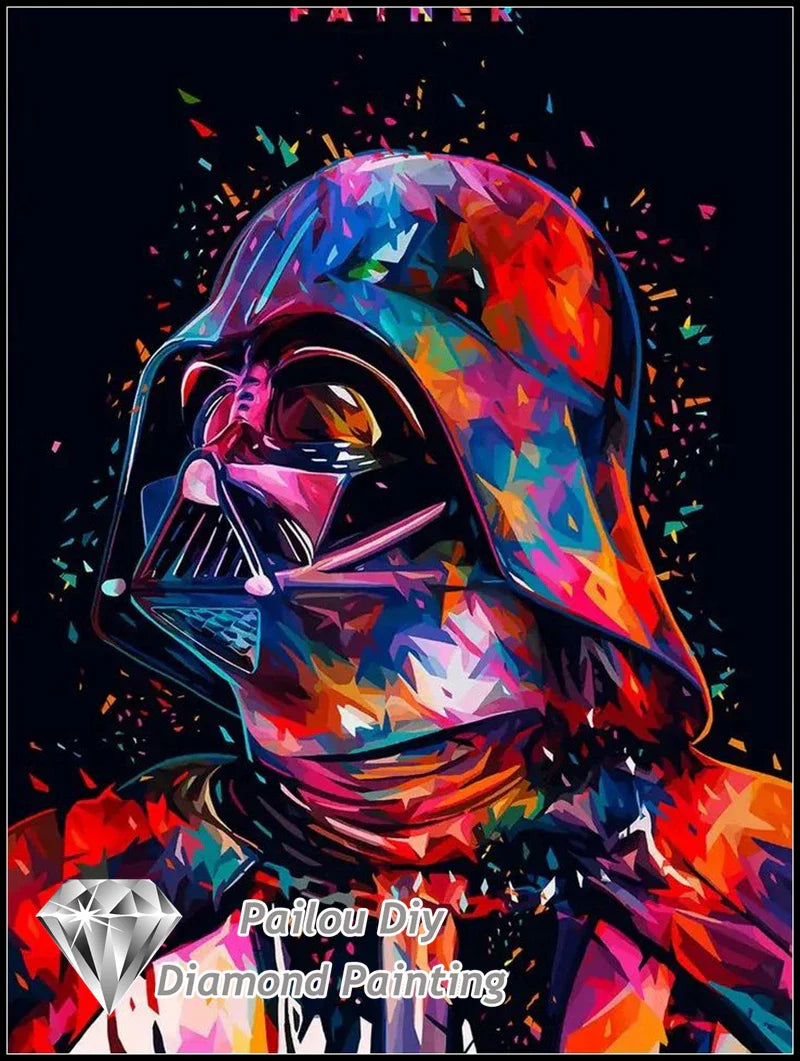 Diy Star Wars Dark Darth Vader 5d Diamond Painting Kits Disney Movie Hayden Christensen Actor Mosaic Cross Stitch Home Decor