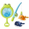 Cute Baby Bath Toy Kids Fishing Toy Set Magnetic Parent-child Interactive Game Swimming Pool Water Play Toy for Children Toddler