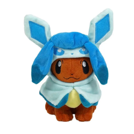 8" Pokemon Eevee Poncho Umbreon Espeon Jolteon Vaporeon Sylveon Flareon Plush Figure Toys