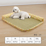 Indoor Washable Dog Kennell Cute Removable Cozy Habitats Light Weight Cool Mat Small Animal Waterproof Cama Gato Pets Supplies