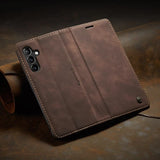 Leather Flip Case For Samsung Galaxy A54 Cover Shockproof Wallet Phone Case For Samsung A54 A 54 5G