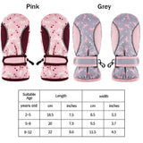 New Children Adult Winter Snow Warm Gloves Boy Girls Ski Snowboard Windproof Waterproof Thicken Keep Warm Winter Must