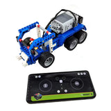 Diy Technical RC APP Programmable Motor 6-wheeled Truck Train Robot Building Block For 9686 Education Moc Children Brick Toys