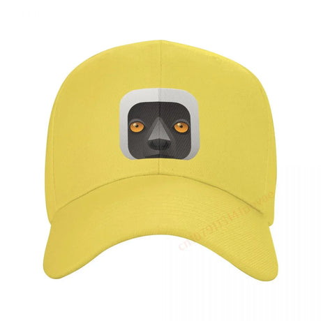 SIFAKA LEMUR Baseball Cap for Animal Lover Adjustable Men Women Snapback Hat Breathable Casual Outdoor