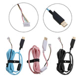 For Keyboard Mouse Replacement Cable Umbrella Rope Mouse Cables Soft Durable